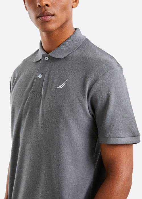 Calder Polo Shirt - Charcoal
