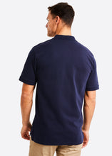 Load image into Gallery viewer, Nautica Calder Polo Shirt - Dark Navy - Back