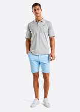 Load image into Gallery viewer, Nautica Calder Polo Shirt - Grey Marl - Full Body