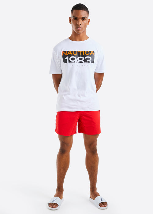 Avalon 6" Swim Short - True Red
