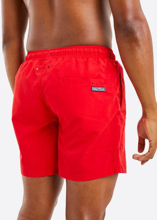 Avalon 6" Swim Short - True Red