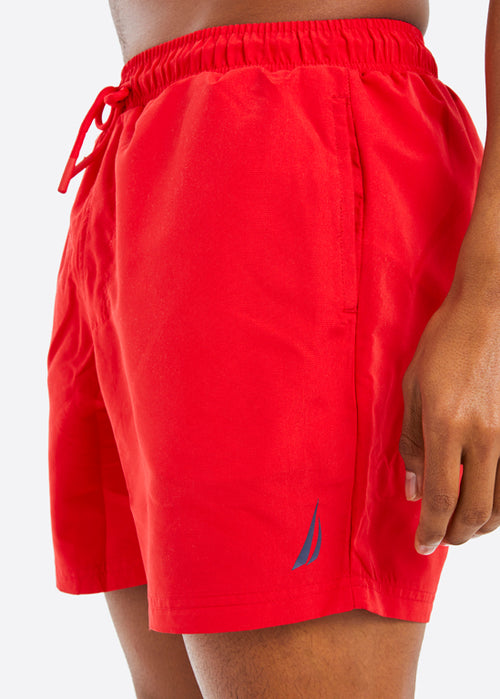 Avalon 6" Swim Short - True Red