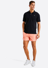 Load image into Gallery viewer, Nautica Brent Polo Shirt - Black - Full Body
