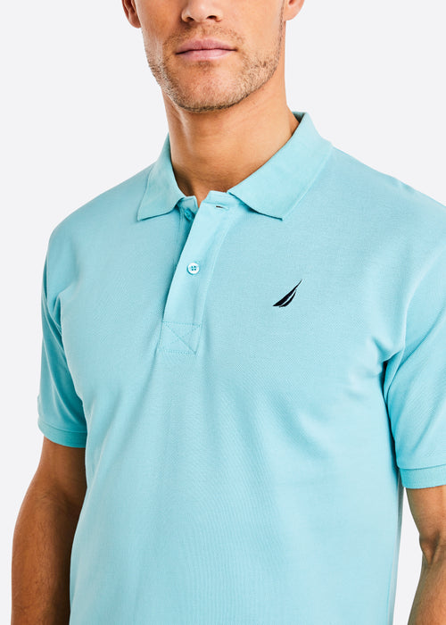 Calder Big & Tall Polo Shirt - Aqua
