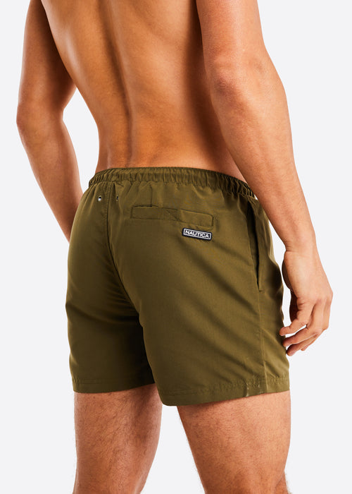 Orion 4" Swim Short - Olive