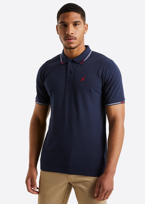 Locke Polo Shirt - Dark Navy