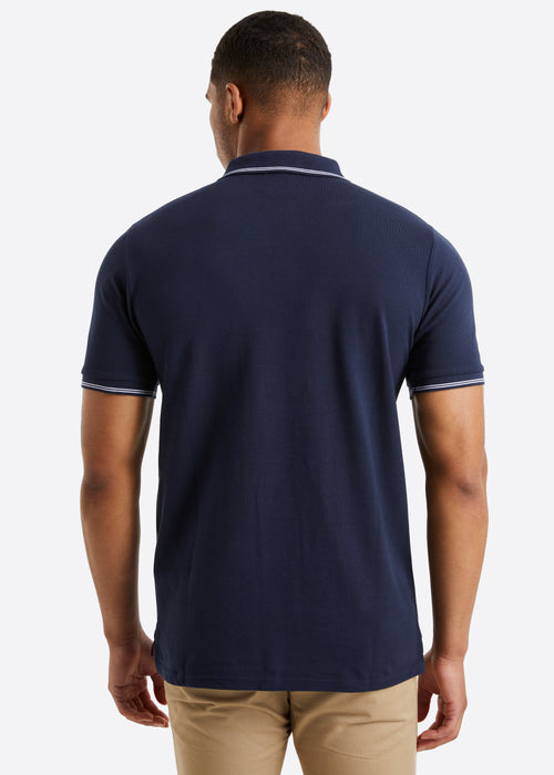 Locke Polo Shirt - Dark Navy