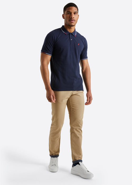 Locke Polo Shirt - Dark Navy