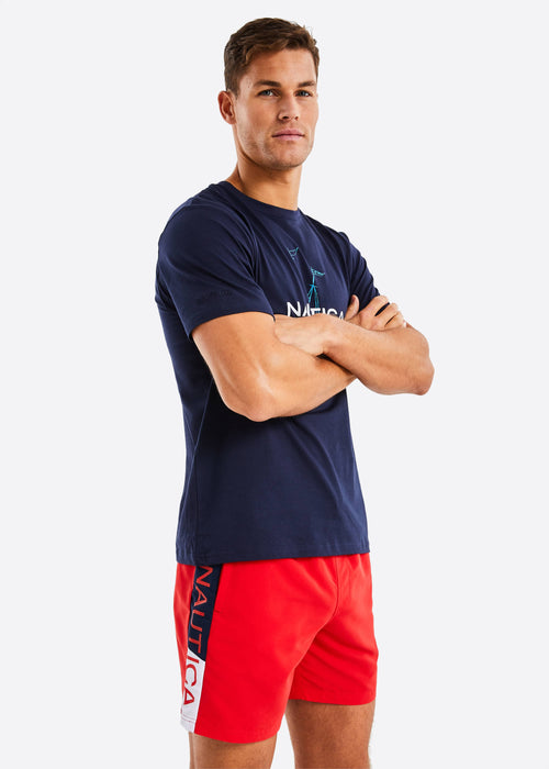 Nico 6" Swim Short - True Red