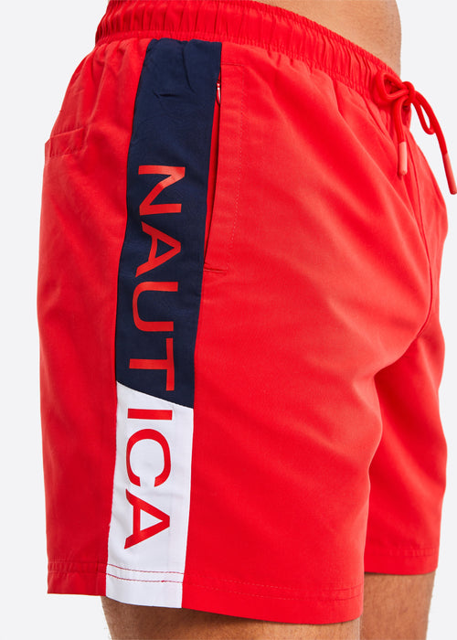 Nico 6" Swim Short - True Red