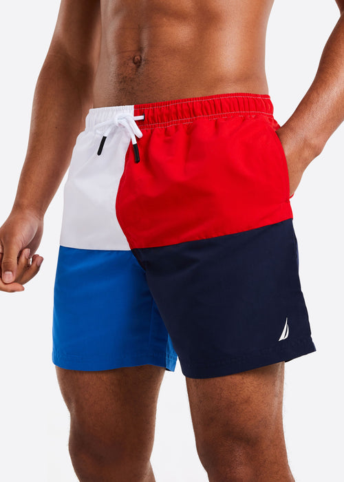 Triton Swim Short 6" - White