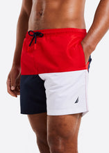Load image into Gallery viewer, Harlequin 6&quot; Swim Short - True Red