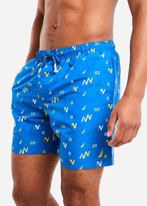 Harvey 6" Swim Short - Blue