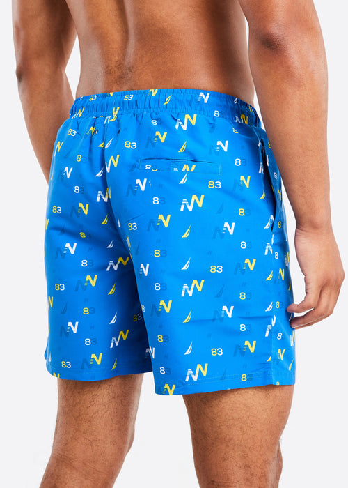Harvey 6" Swim Short - Blue