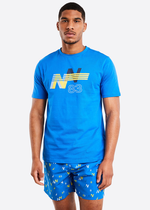 Harvey 6" Swim Short - Blue