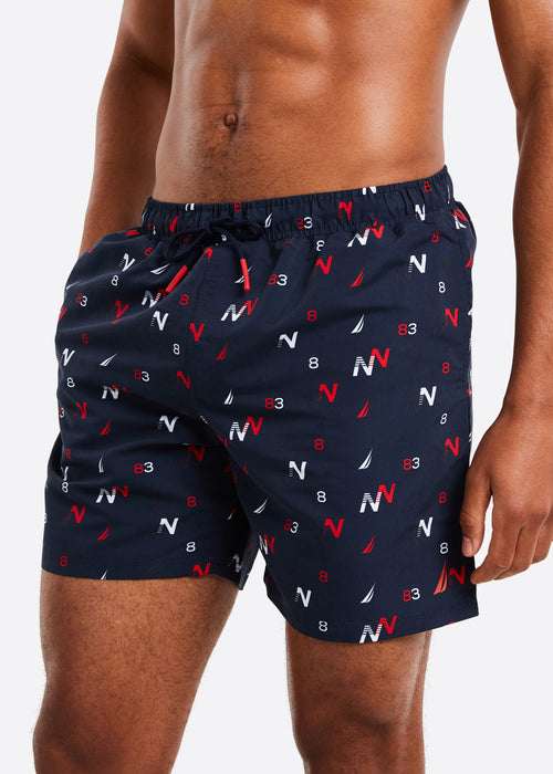 Harvey 6" Swim Short - Dark Navy