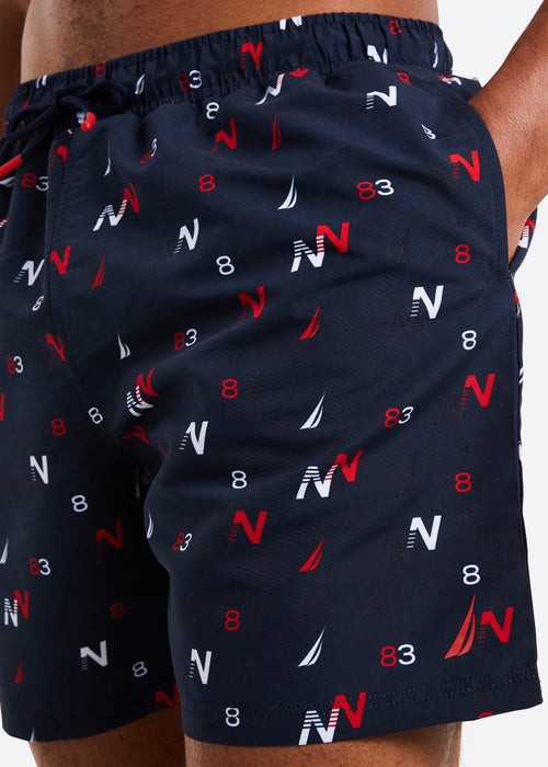 Harvey 6" Swim Short - Dark Navy