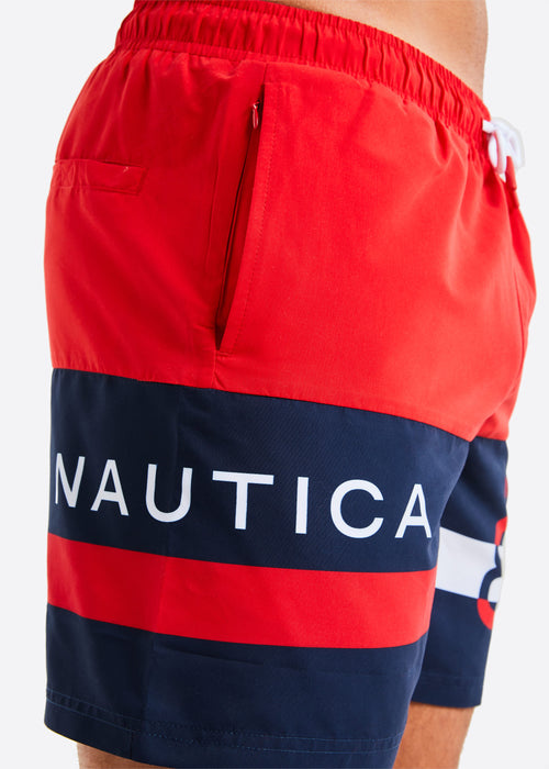 Ridley 6" Swim Short - True Red