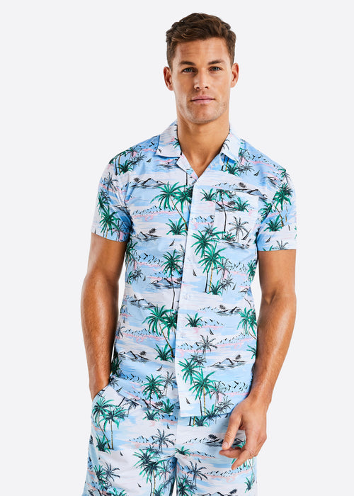 Zale 6" Swim Short - White