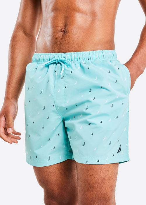 Hudson 6" Swim Short - Aqua