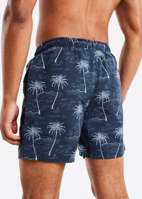 Carter 6" Swim Short - Dark Navy