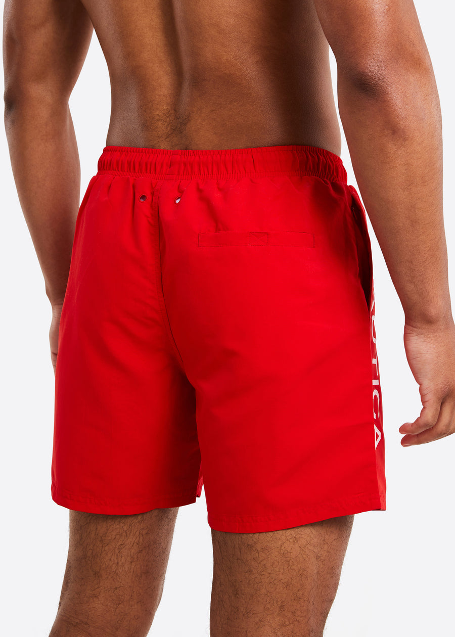 Samson Swim Short 6" - True Red