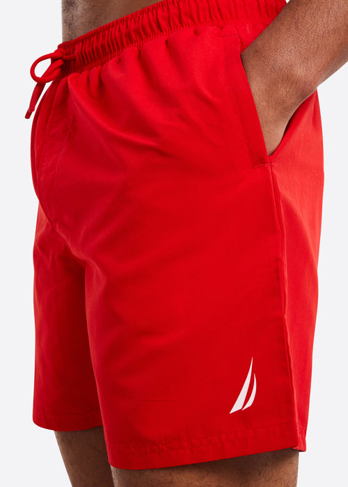 Samson Swim Short 6" - True Red