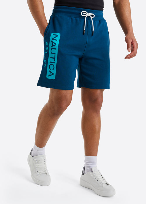 Hampton 7.5" Fleece Short - Sea Blue