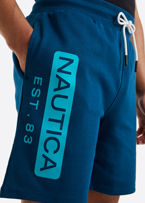 Hampton 7.5" Fleece Short - Sea Blue