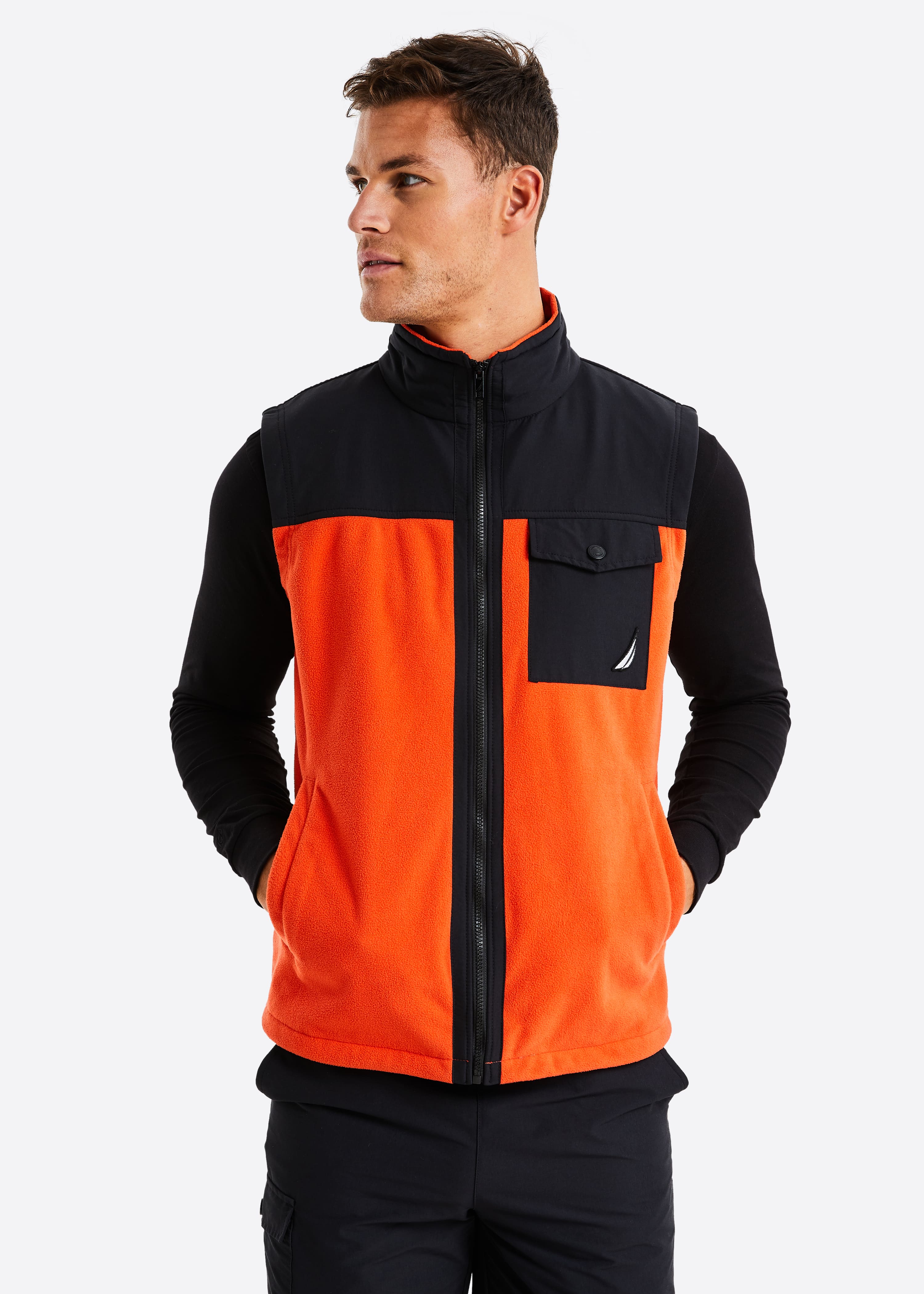 Barbers Gilet - Orange