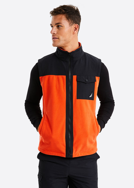 Barbers Gilet - Orange