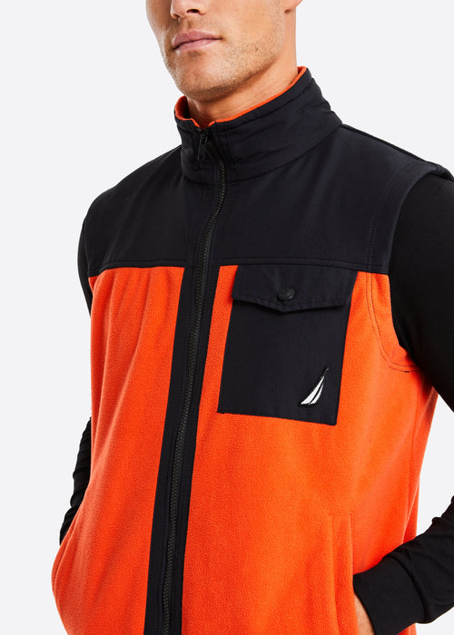 Barbers Gilet - Orange