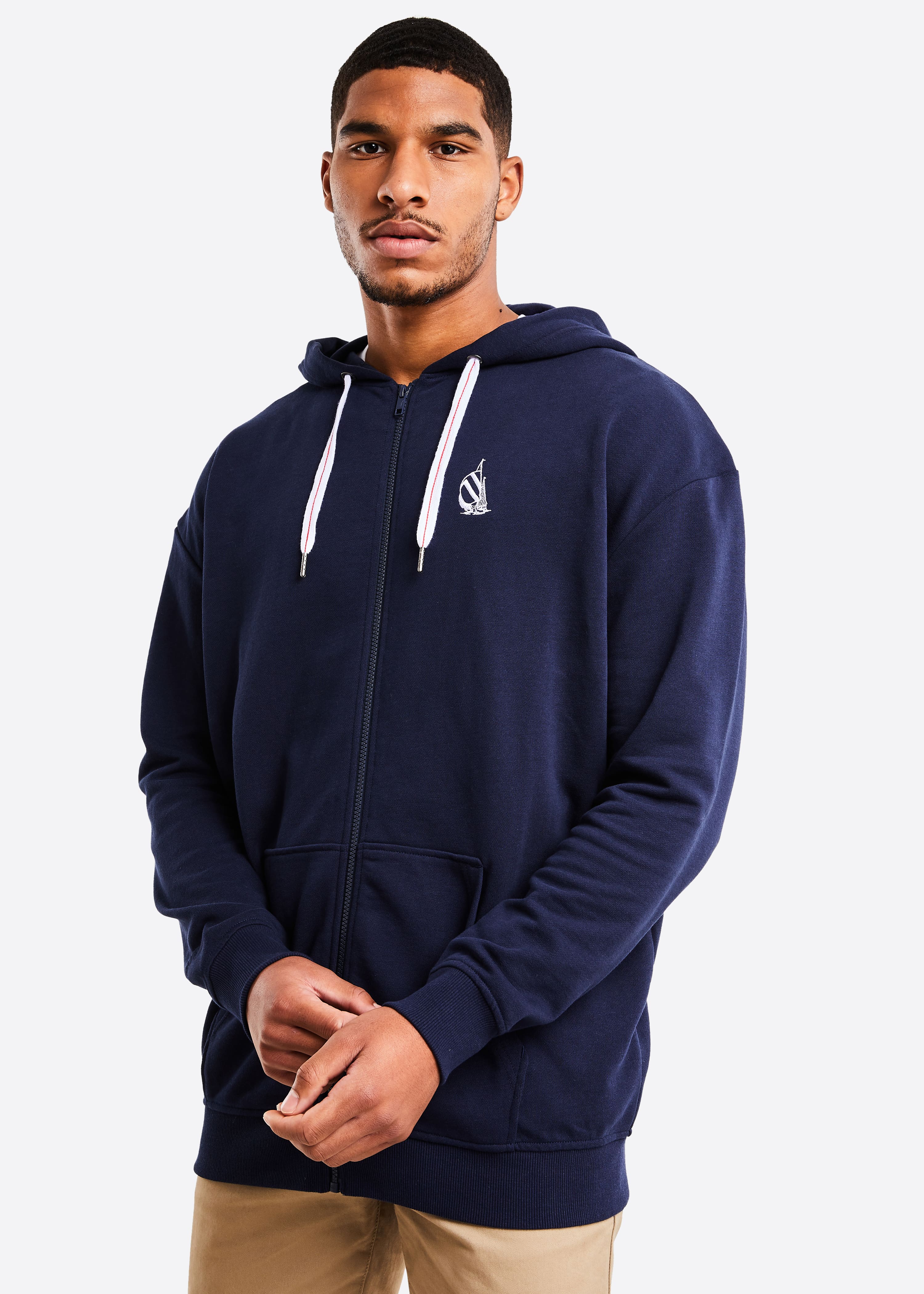 Gault Oversized Hoody - Dark Navy