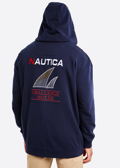Gault Oversized Hoody - Dark Navy