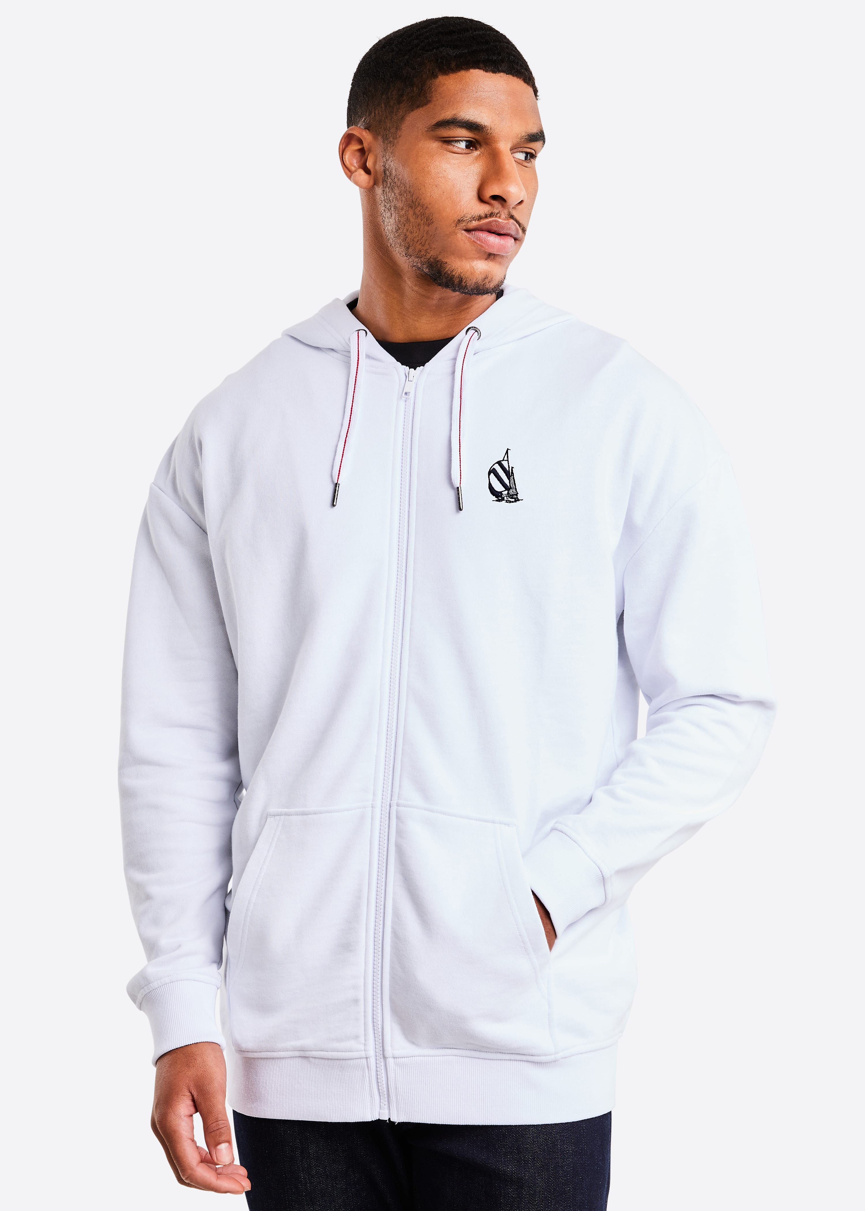 Gault Oversized Hoody - White