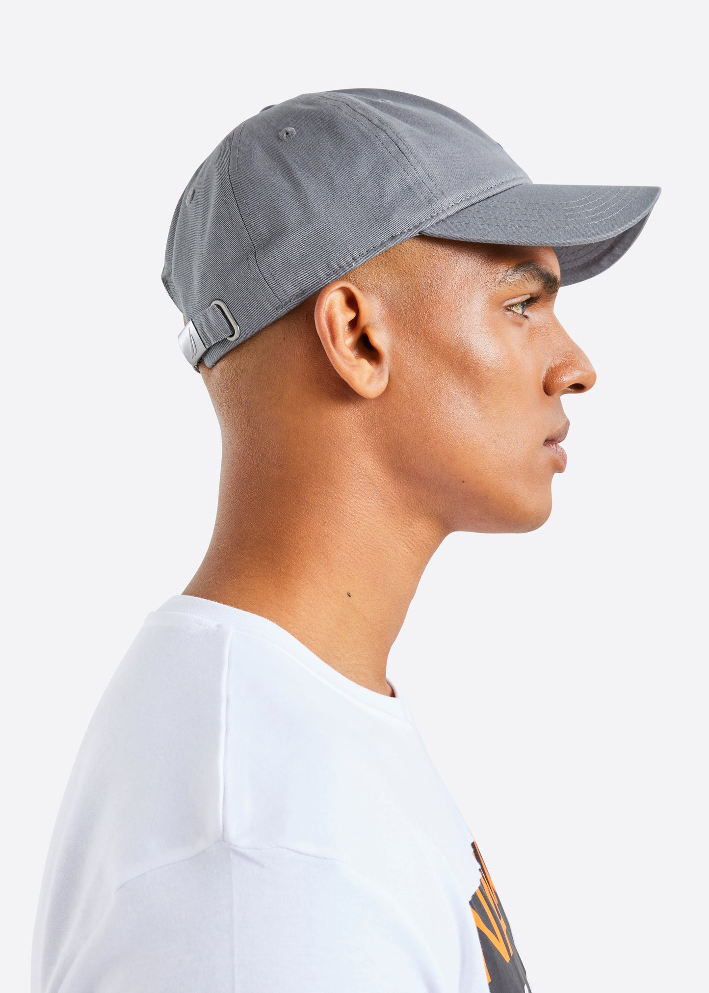 Nautica Ruck Strapback Cap - Charcoal - Side