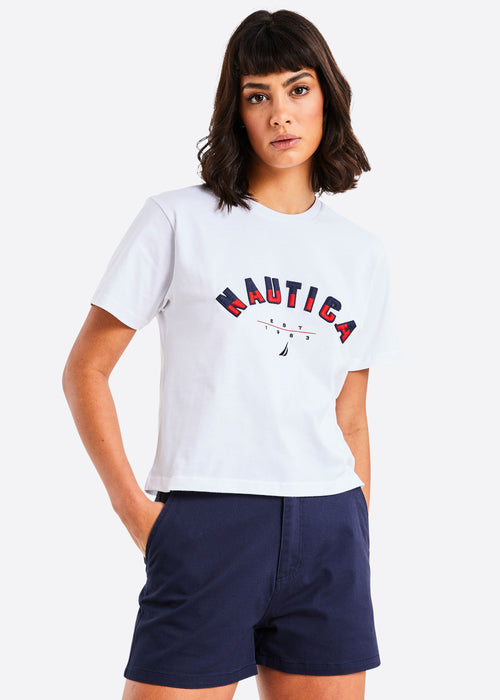 Dunn Crop T-Shirt - White