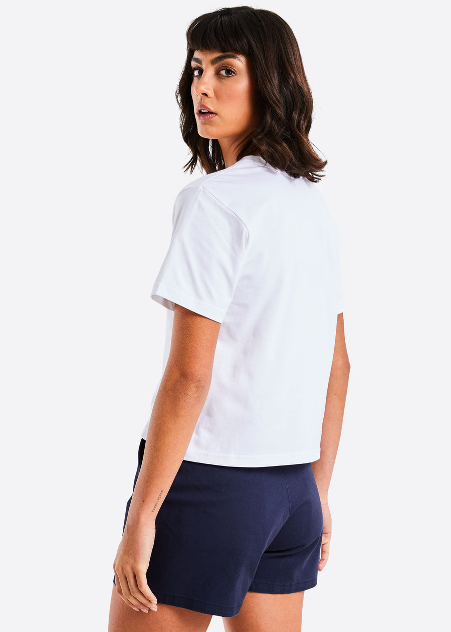 Dunn Crop T-Shirt - White