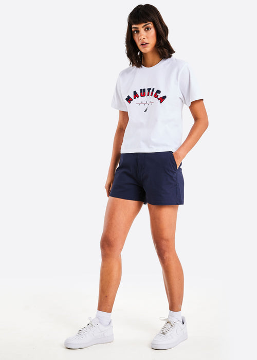 Dunn Crop T-Shirt - White