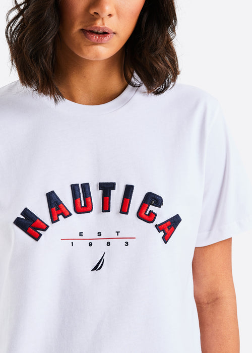 Dunn Crop T-Shirt - White