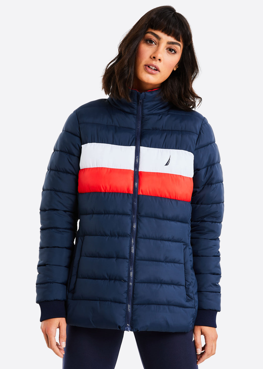 Carmen Padded Jacket - Dark Navy