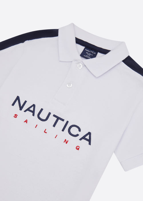 Barret Polo Shirt (JUNIOR) - White