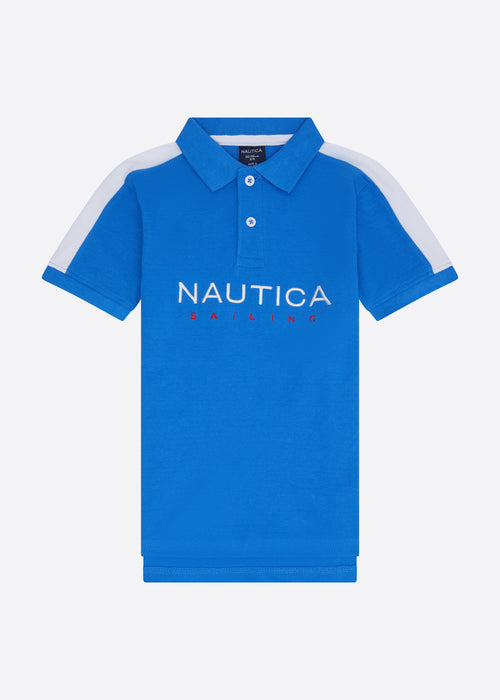 Barret Polo Shirt (JUNIOR) - Blue