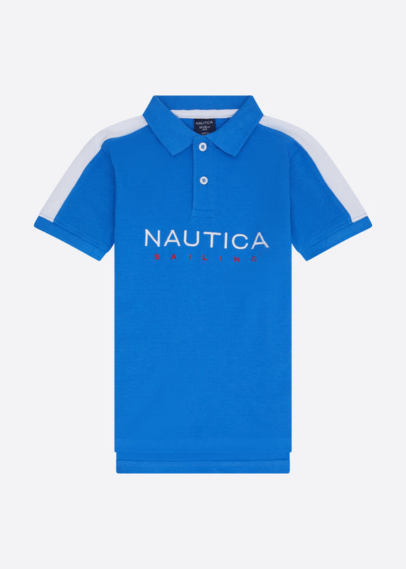 Barret Polo Shirt (JUNIOR) - Blue