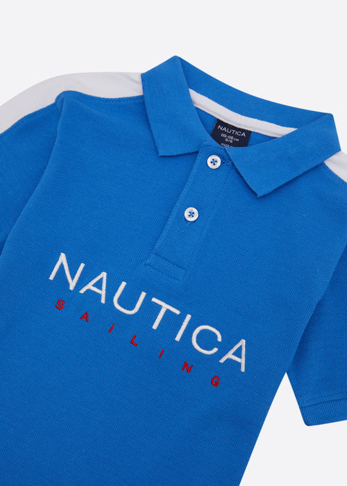 Barret Polo Shirt. - Blue