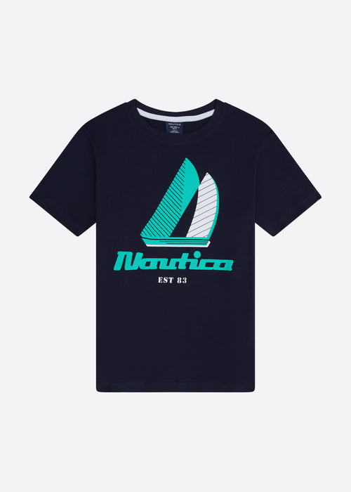 Croft T-Shirt (JUNIOR) - Dark Navy
