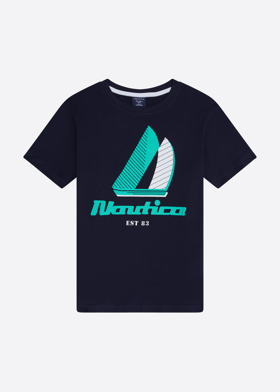 Croft T-Shirt (JUNIOR) - Dark Navy