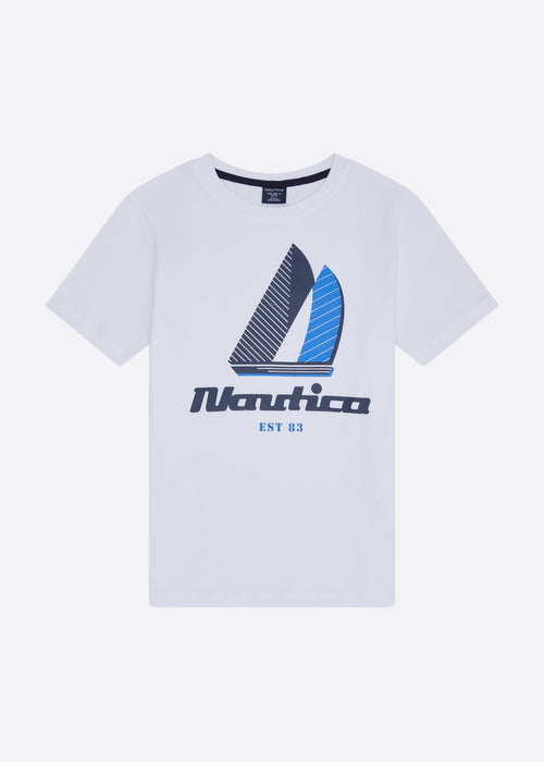 Croft T-Shirt (JUNIOR)- White