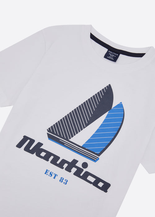 Croft T-Shirt (JUNIOR)- White