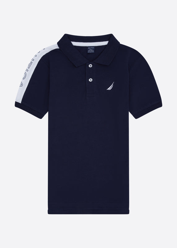 Dawes Polo Shirt (Junior)  - Dark Navy